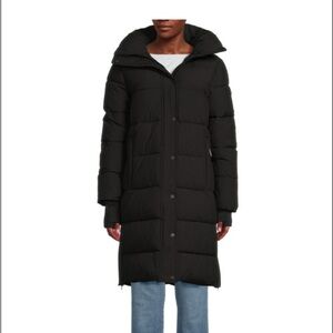 BCBGMaxAzria Women's Black Puffer Jacket